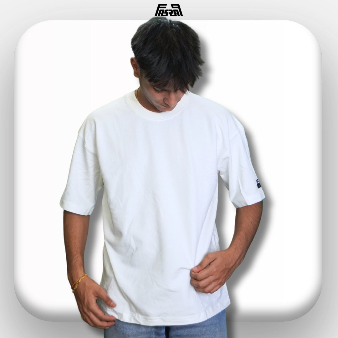 White Heavyweight Tee