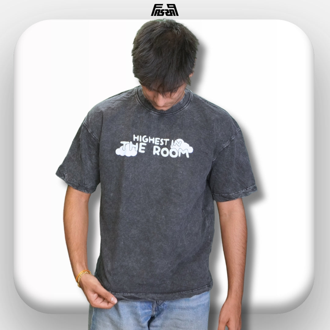 Astroworld Acid Wash Oversized Tee