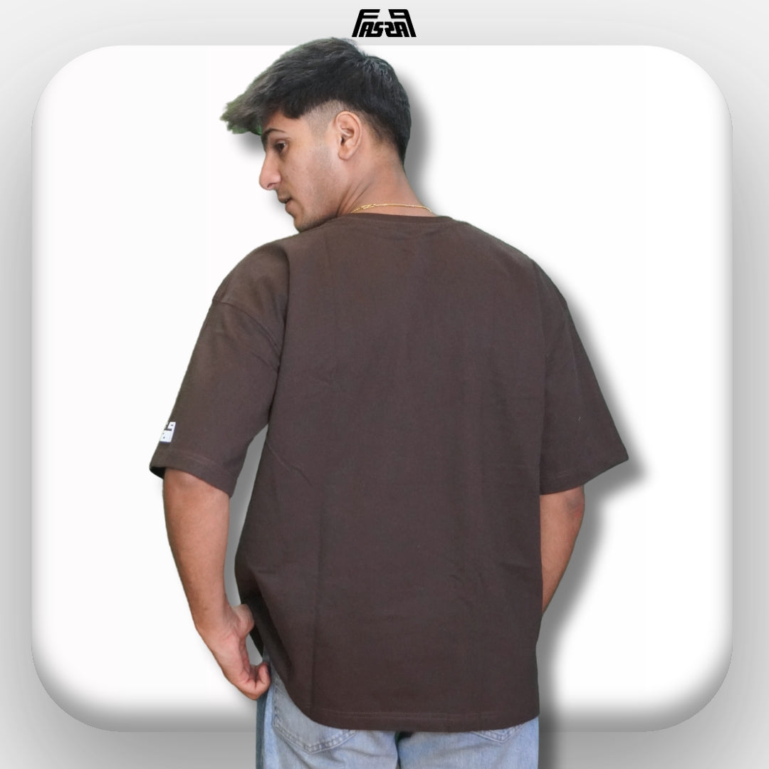 Chocolate Brown Heavyweight Tee