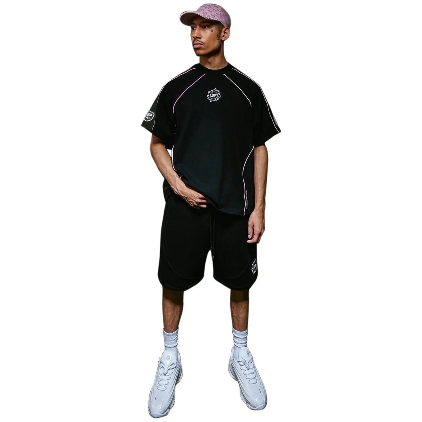 Pinkline Circuit Oversized Tee