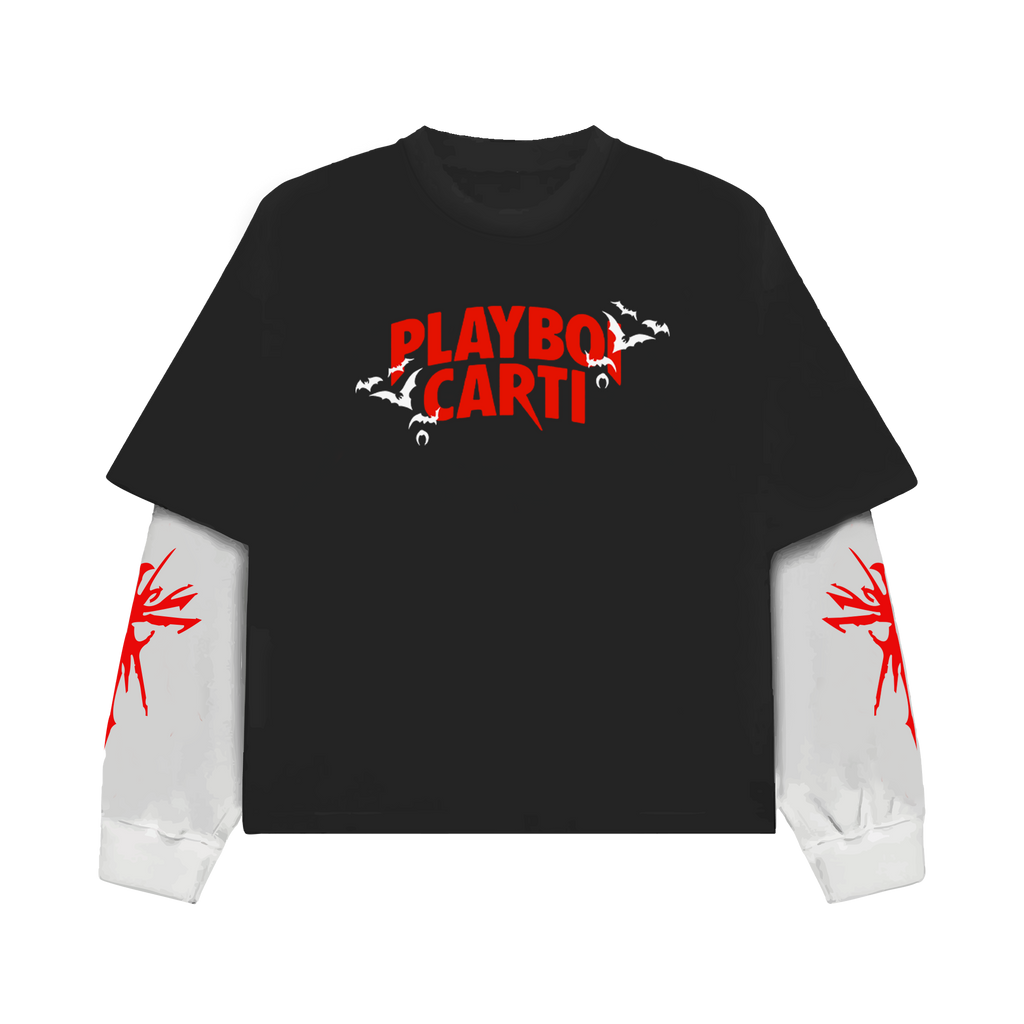 Vamp Carti Oversized Long Sleeve Tee