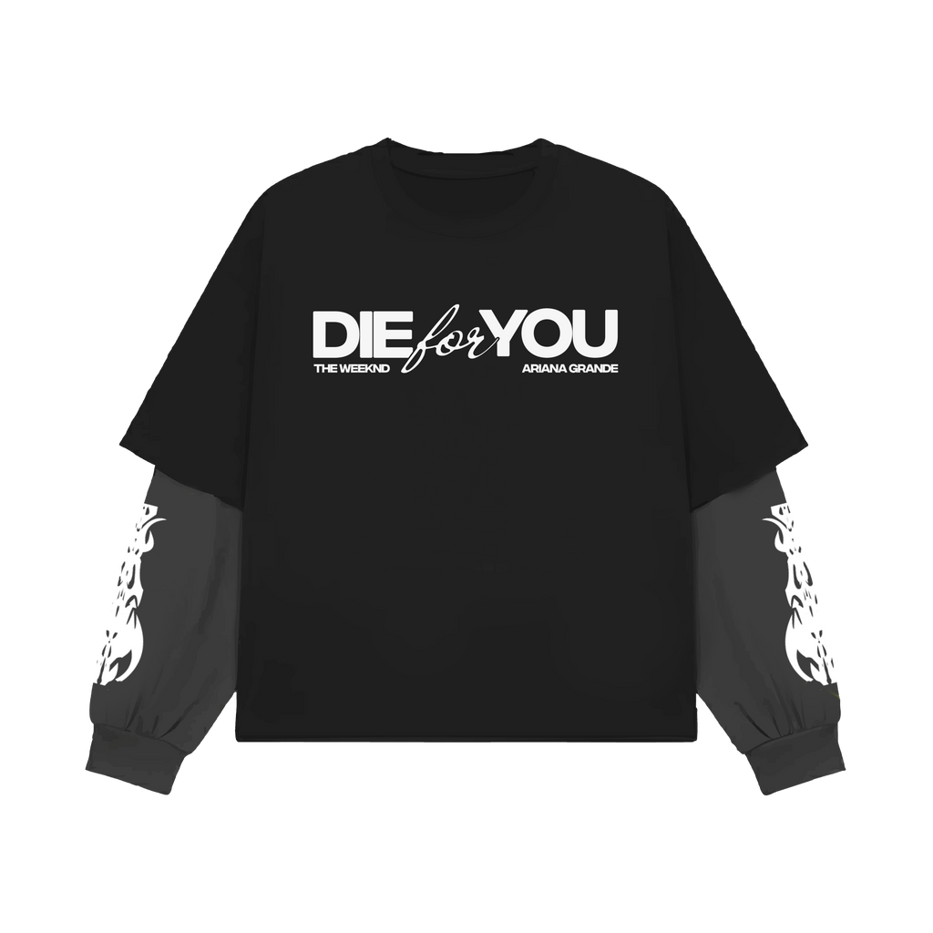 Die For You Oversized Long Sleeve Tee