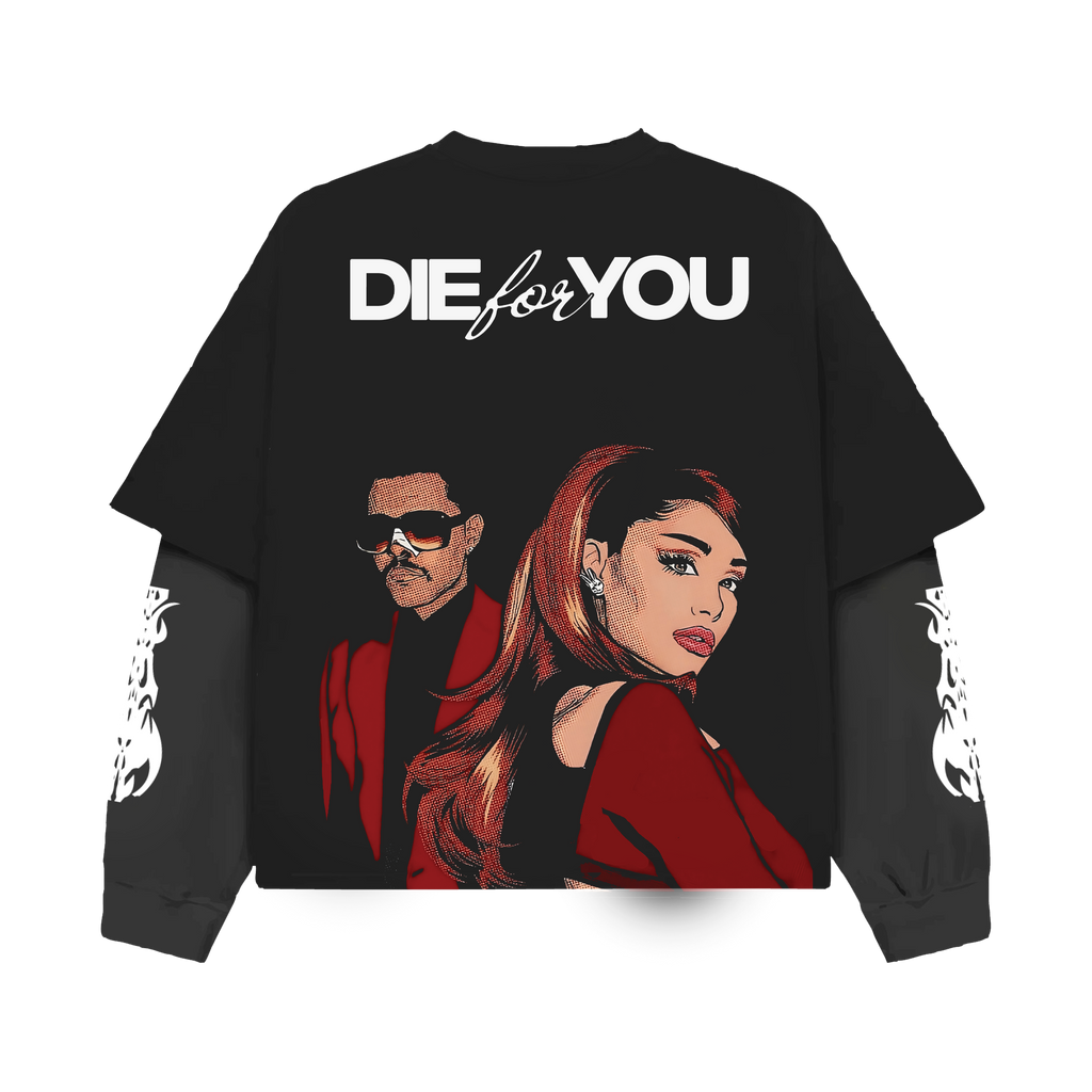 Die For You Oversized Long Sleeve Tee