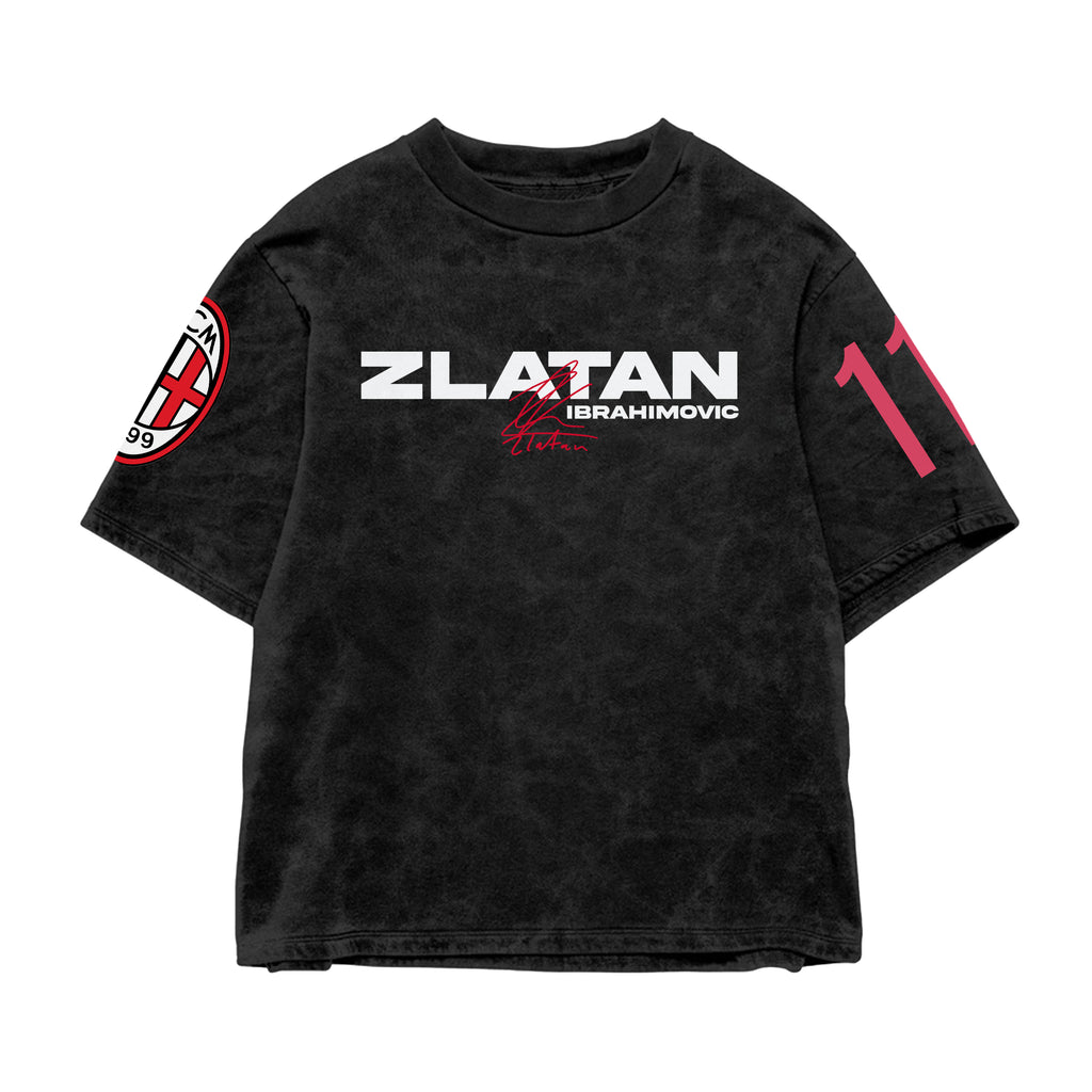 Milan 11 Legacy Acid Wash Oversized Tee