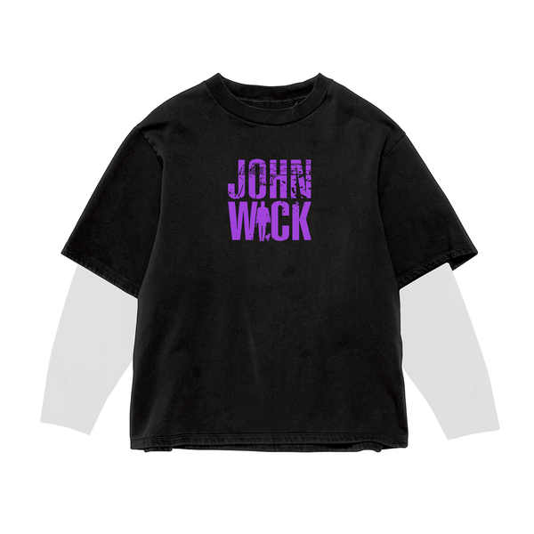 John Wick Full Sleeve Oversized Tee