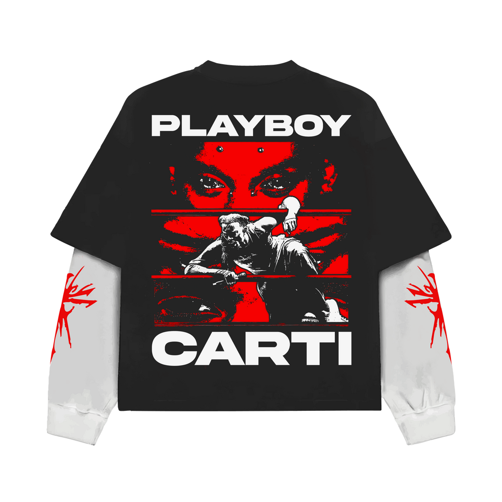 Vamp Carti Oversized Long Sleeve Tee