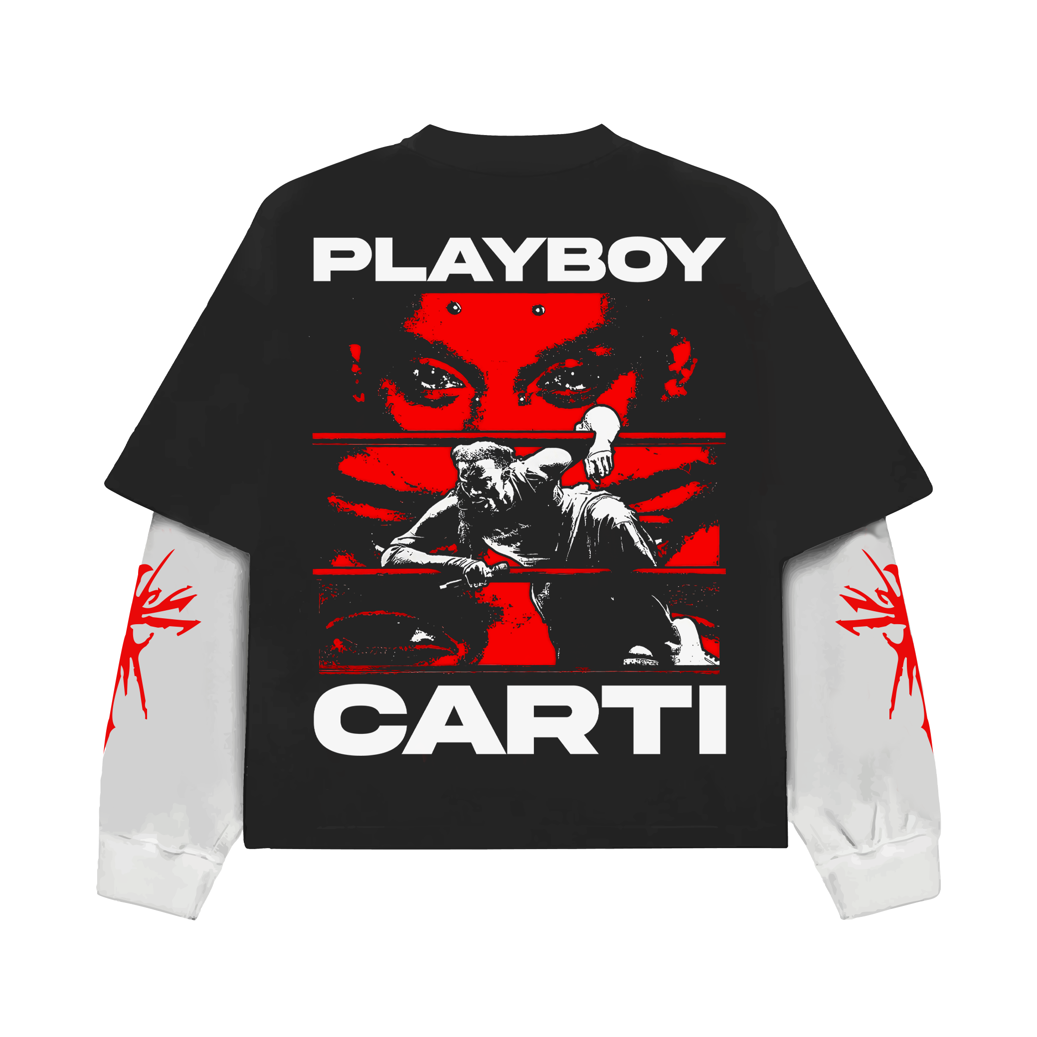 Vamp Carti Oversized Long Sleeve Tee