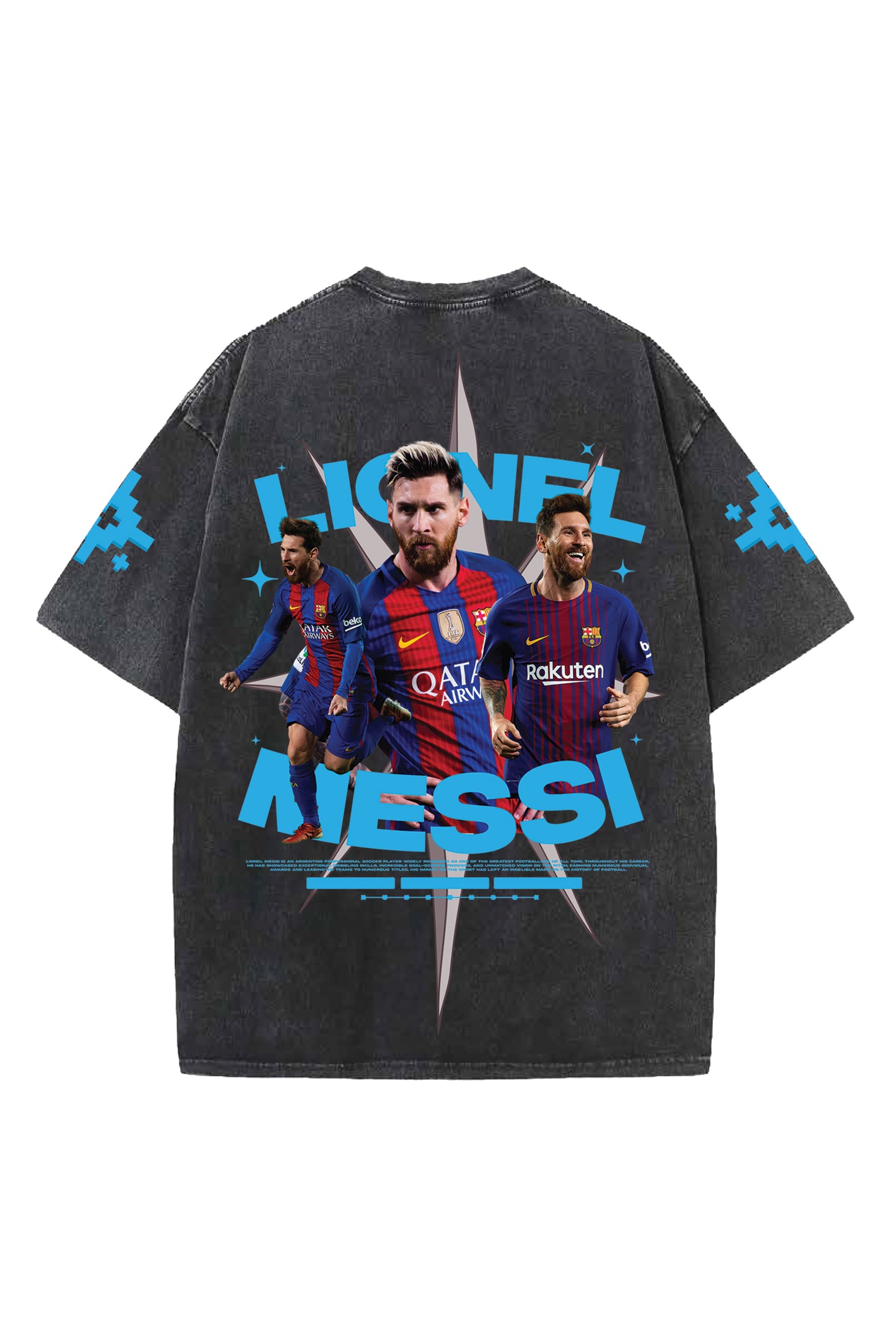 Lionel Messi Designed Oversized T-shirt