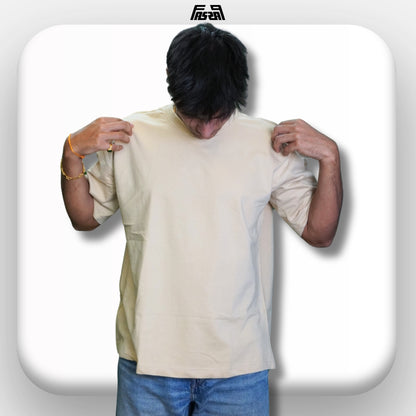 Beige Heavyweight Tee