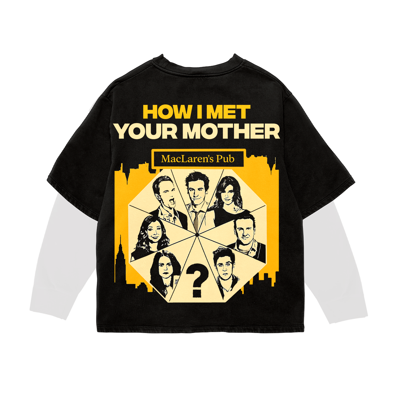 HIMYM Full Sleeve Oversized Tee