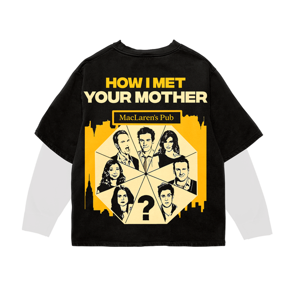 HIMYM Full Sleeve Oversized Tee