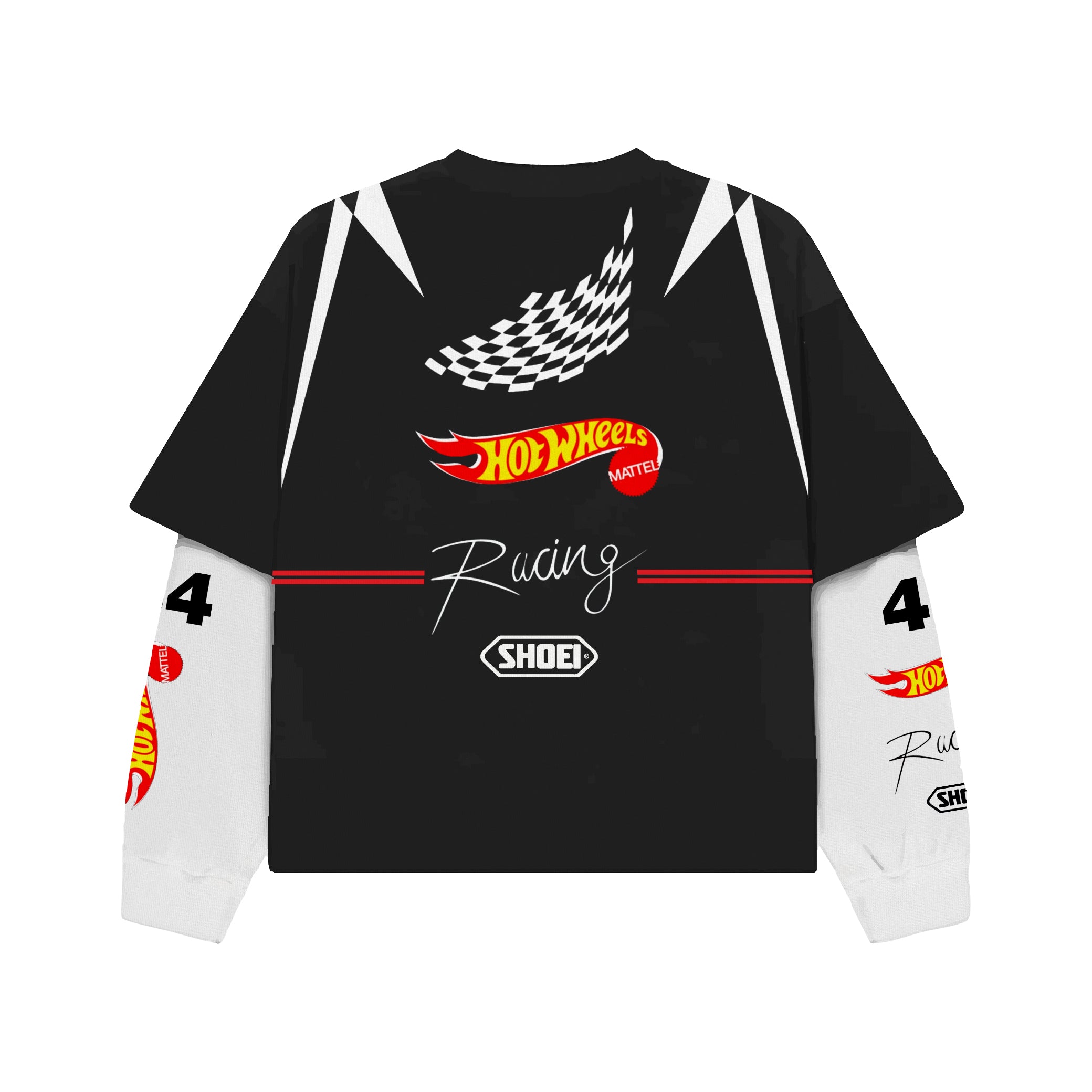 Gridline 4 Oversized Full Sleeve Tee