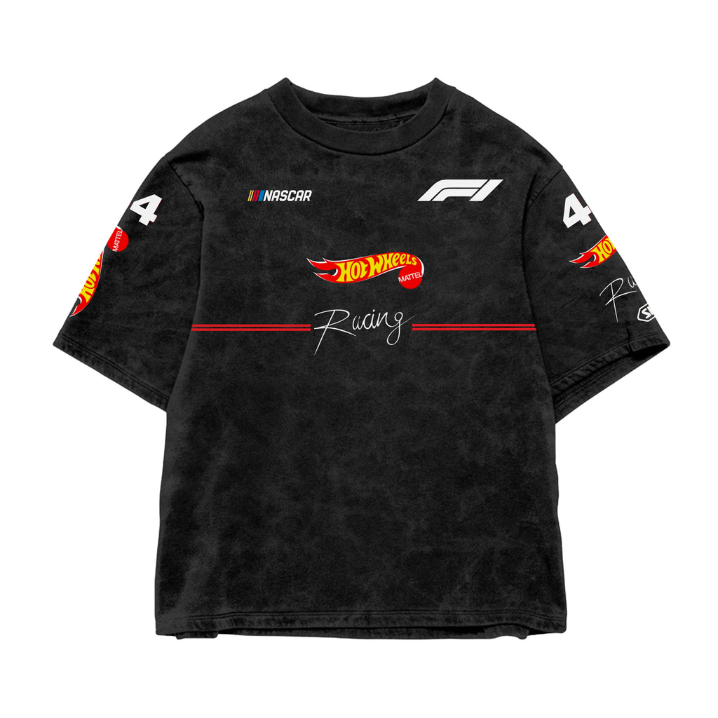 Trackburn 4 Acid Wash Oversized Tee