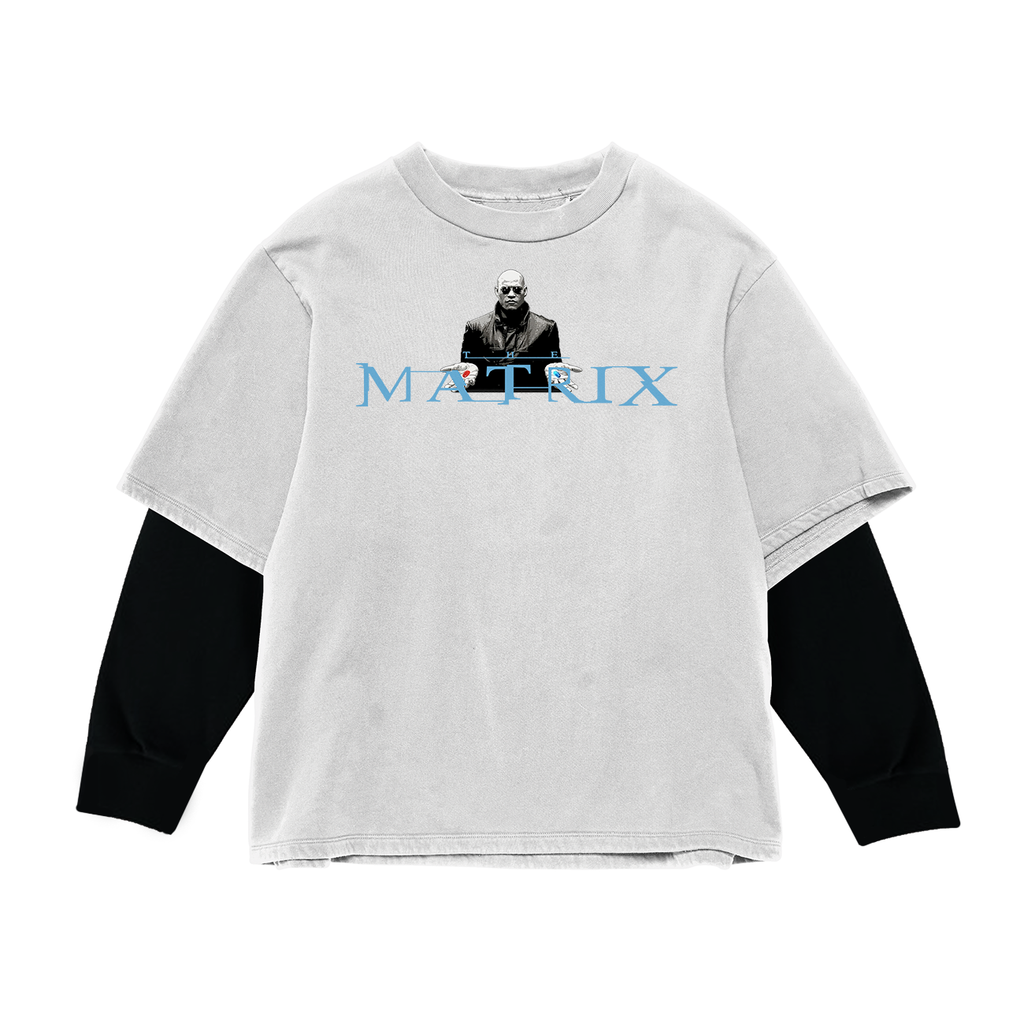 Matrix Full Sleeve Oversized tee