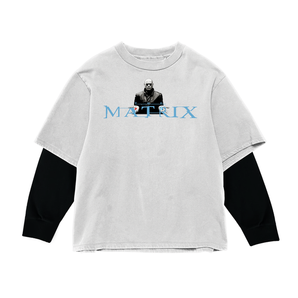 Matrix Full Sleeve Oversized tee