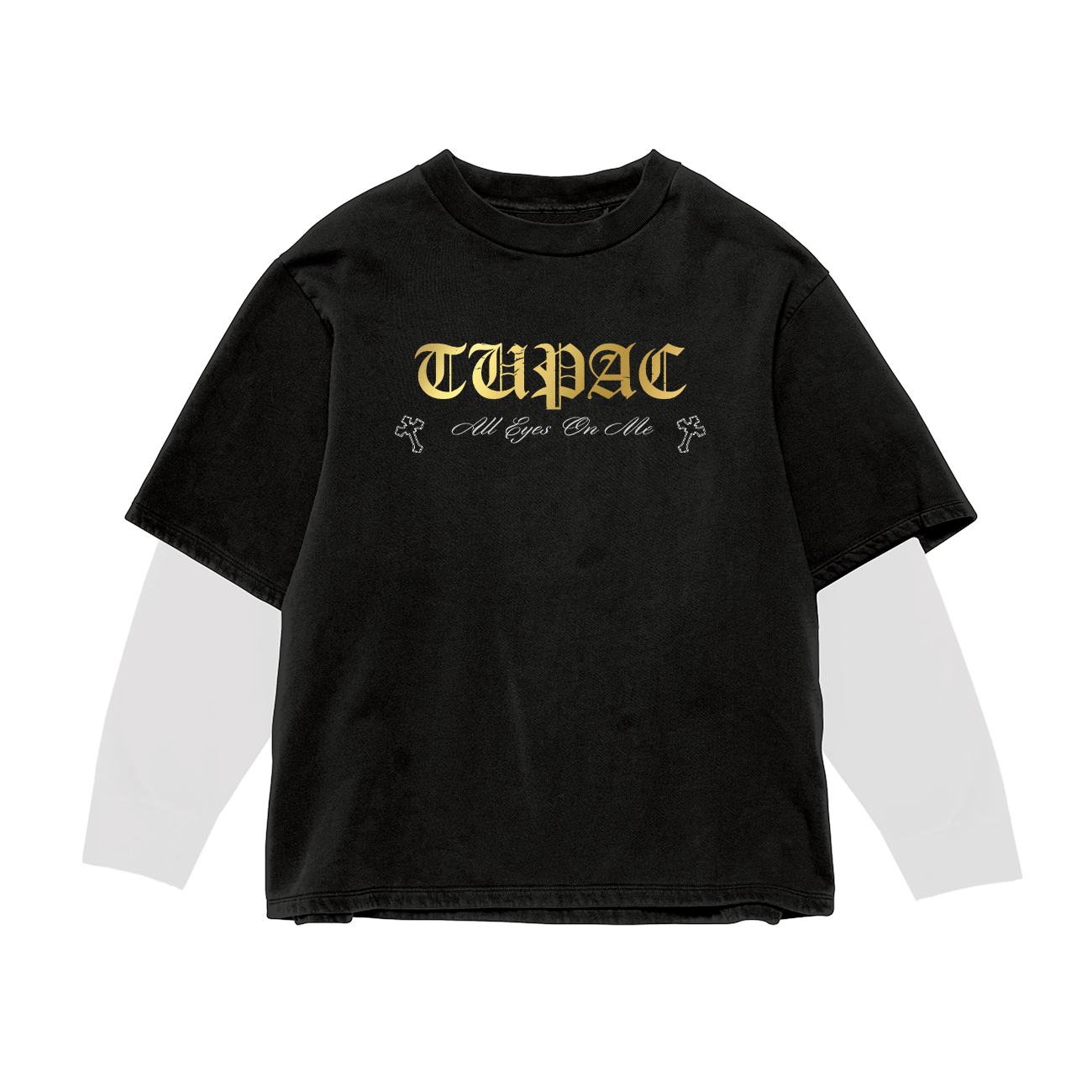Thug Life Full Sleeve Oversized Tee