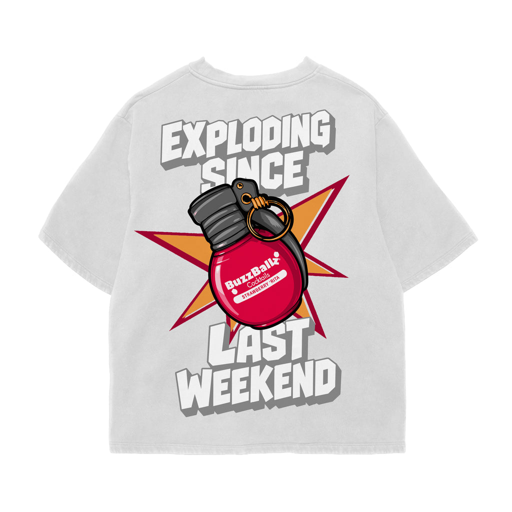 BuzzBall Last Weekend Oversized Tee