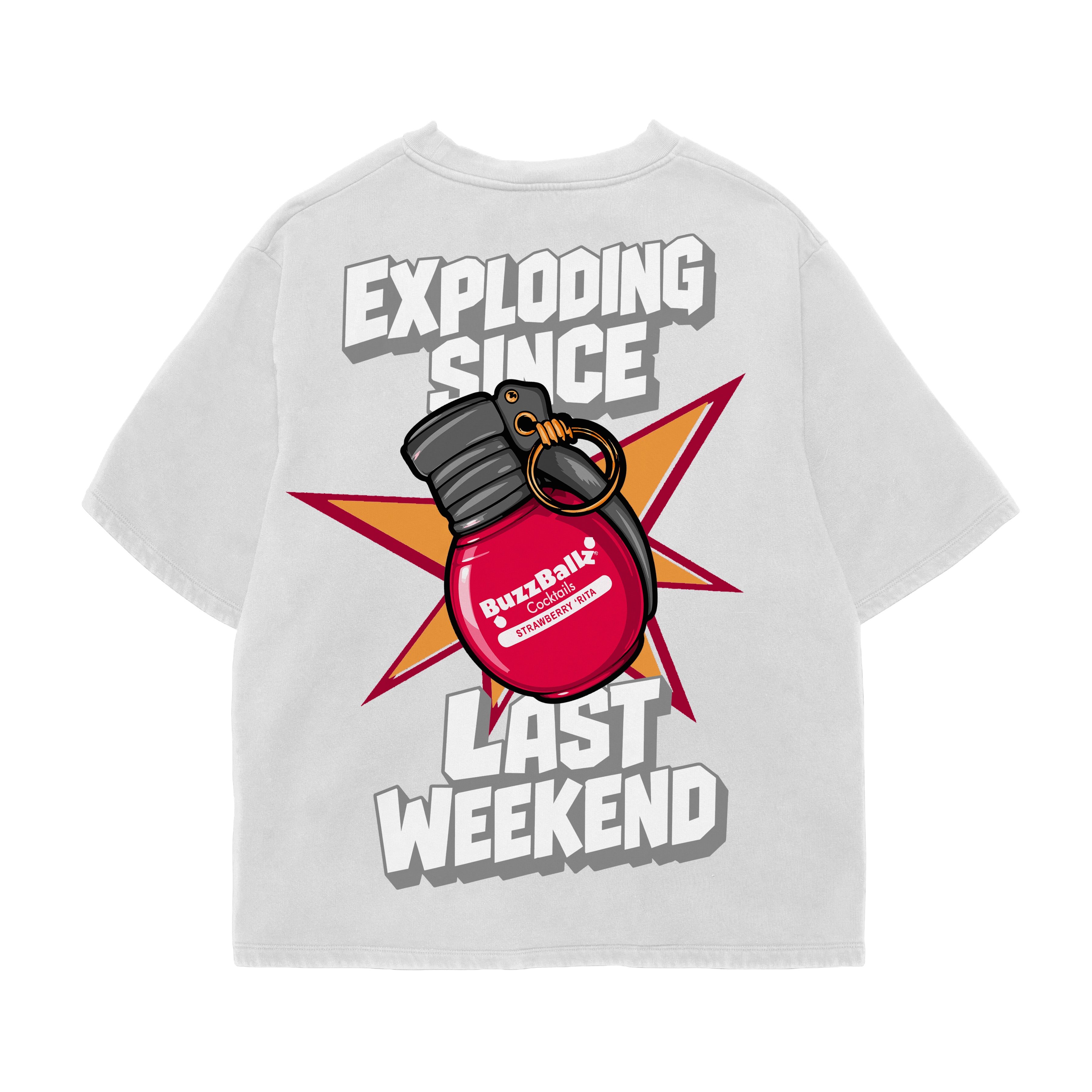 BuzzBall Last Weekend Oversized Tee