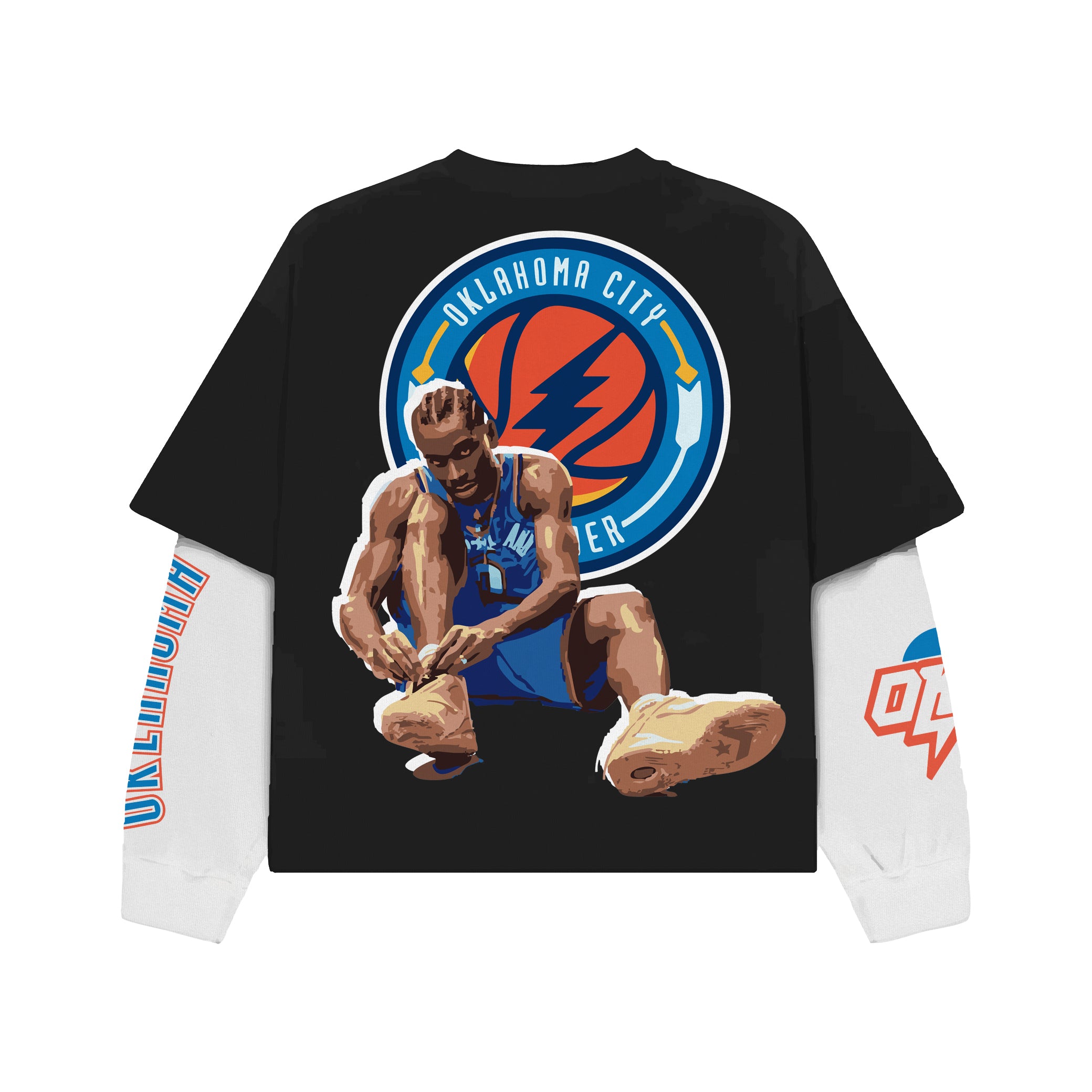 Strike 2 Layered Oversized Full Sleeve Tee