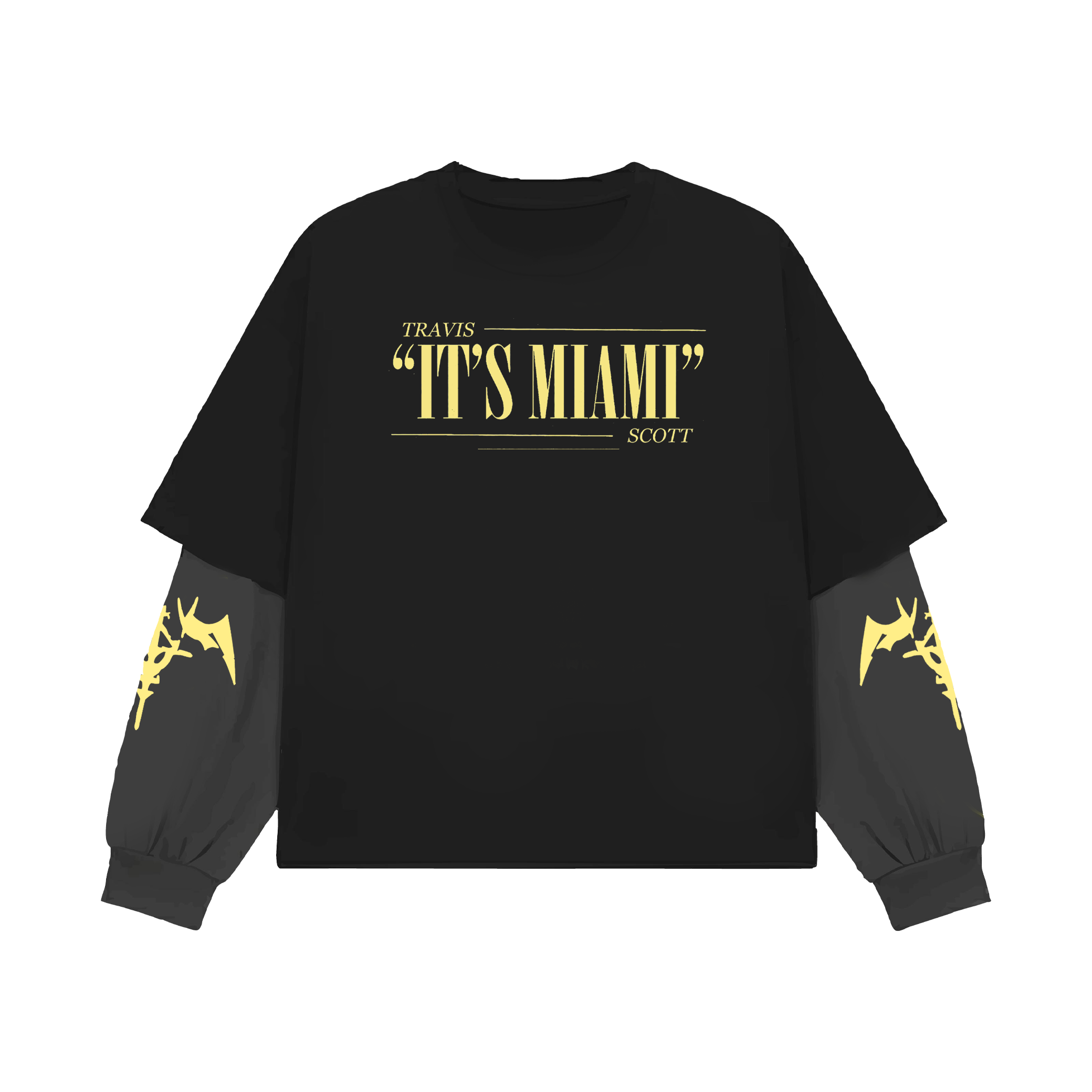 Miami Mugshot Oversized Long Sleeve Tee