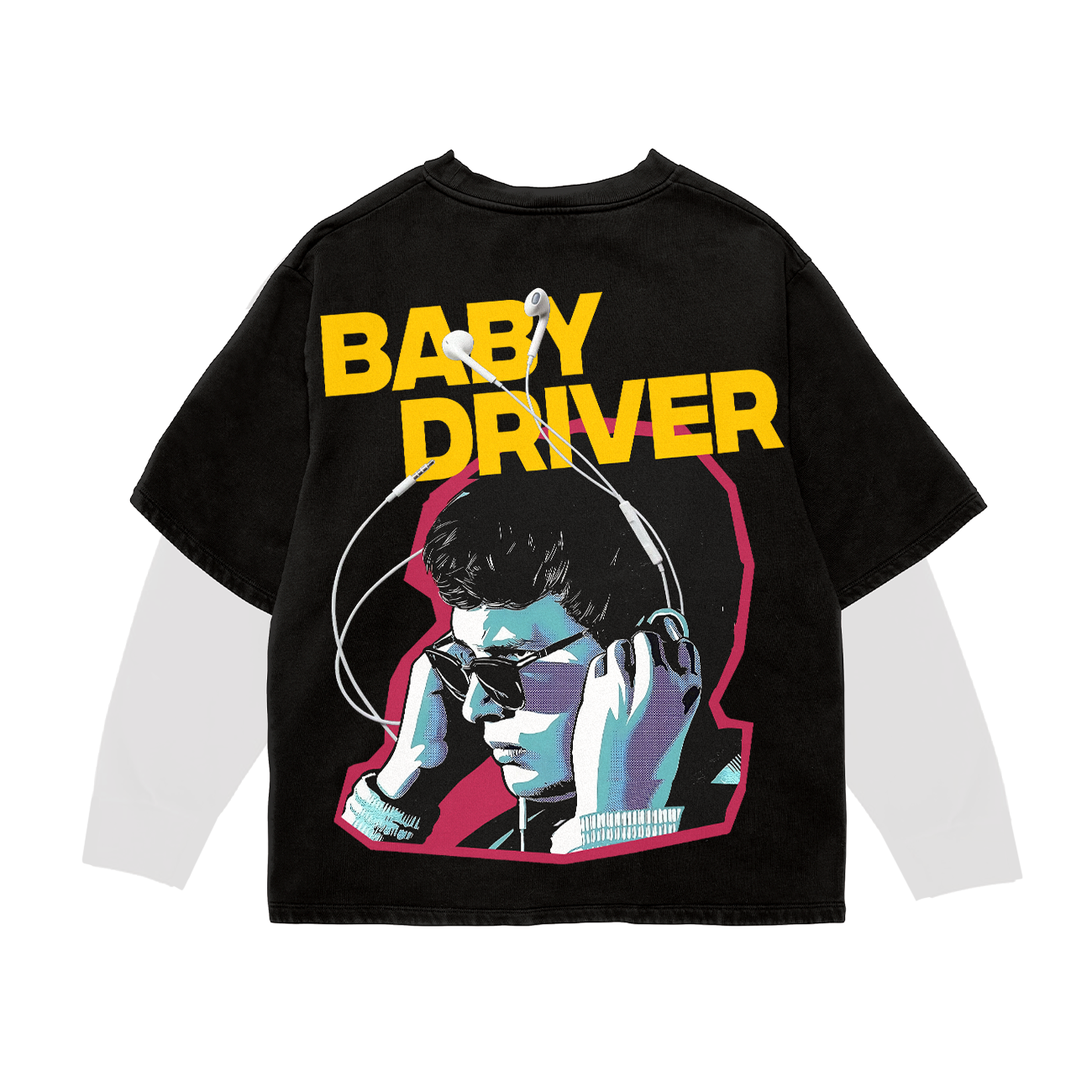 Baby Driver Full Sleeve Oversized Tee