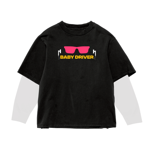 Baby Driver Full Sleeve Oversized Tee