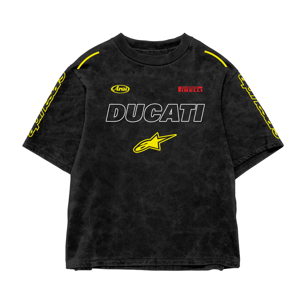 Apex Desmo Acid Wash Oversized Tee