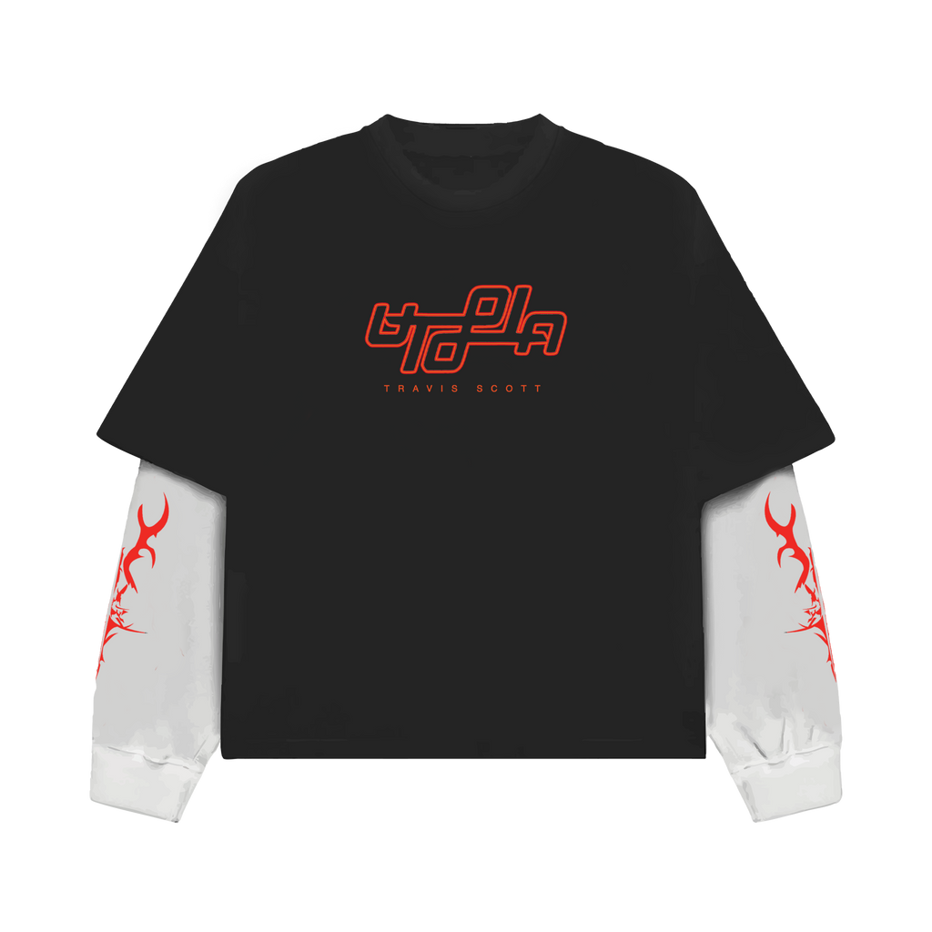 Utopia Oversized Long Sleeve Tee