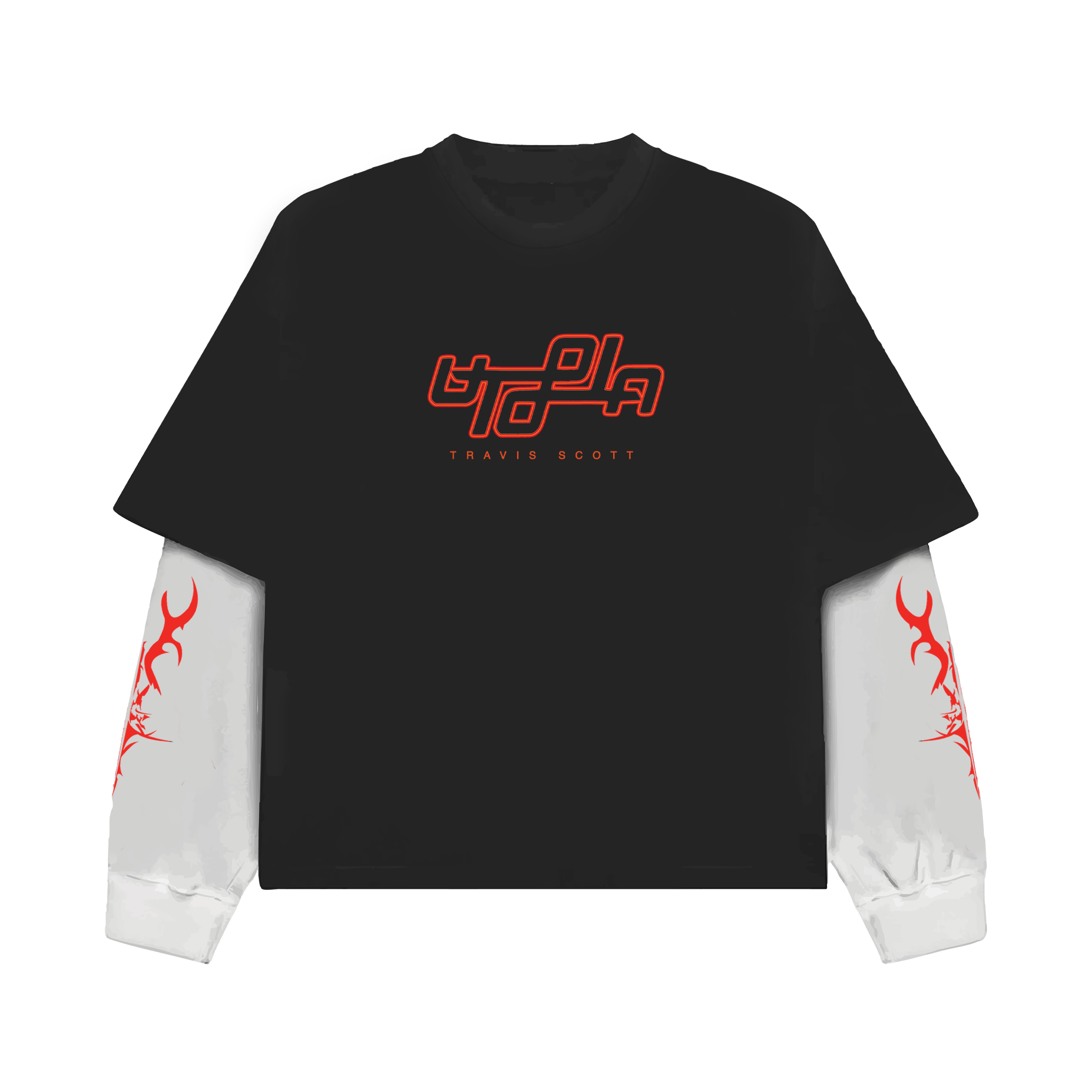 Utopia Oversized Long Sleeve Tee