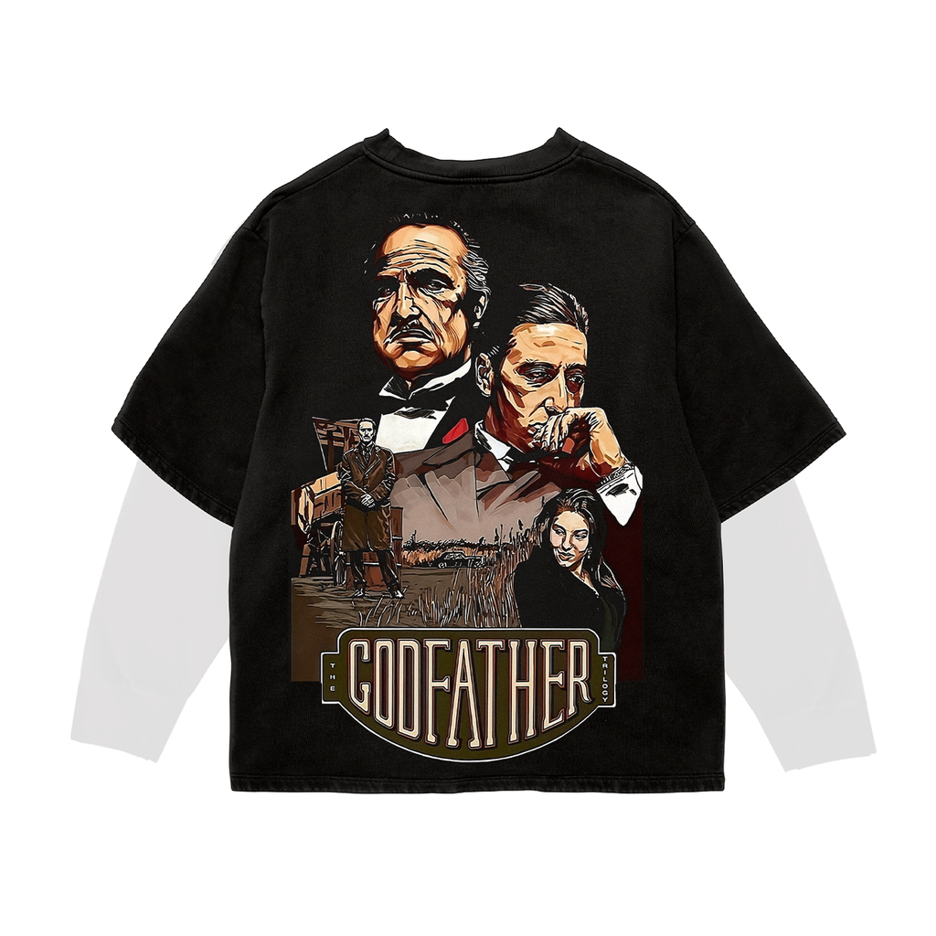 Godfather Full Sleeve Oversized Tee