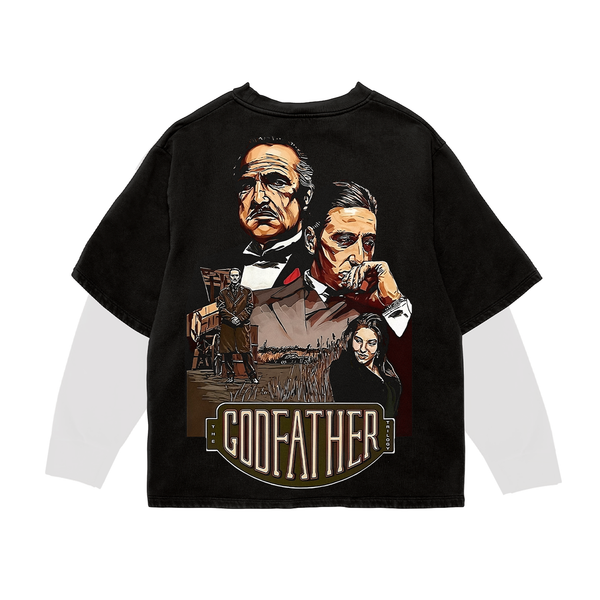 Godfather Full Sleeve Oversized Tee