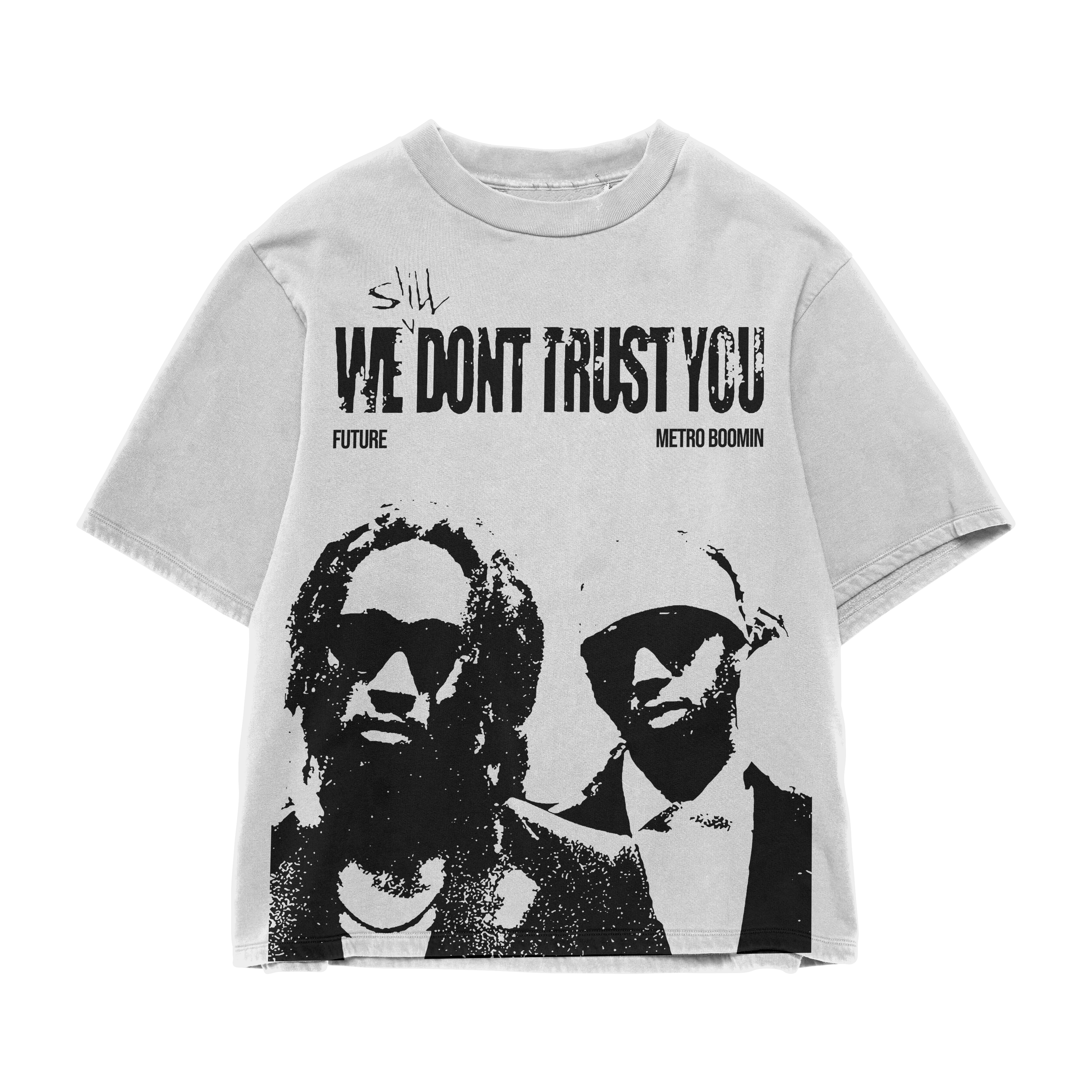 Trust No One Oversized Tee