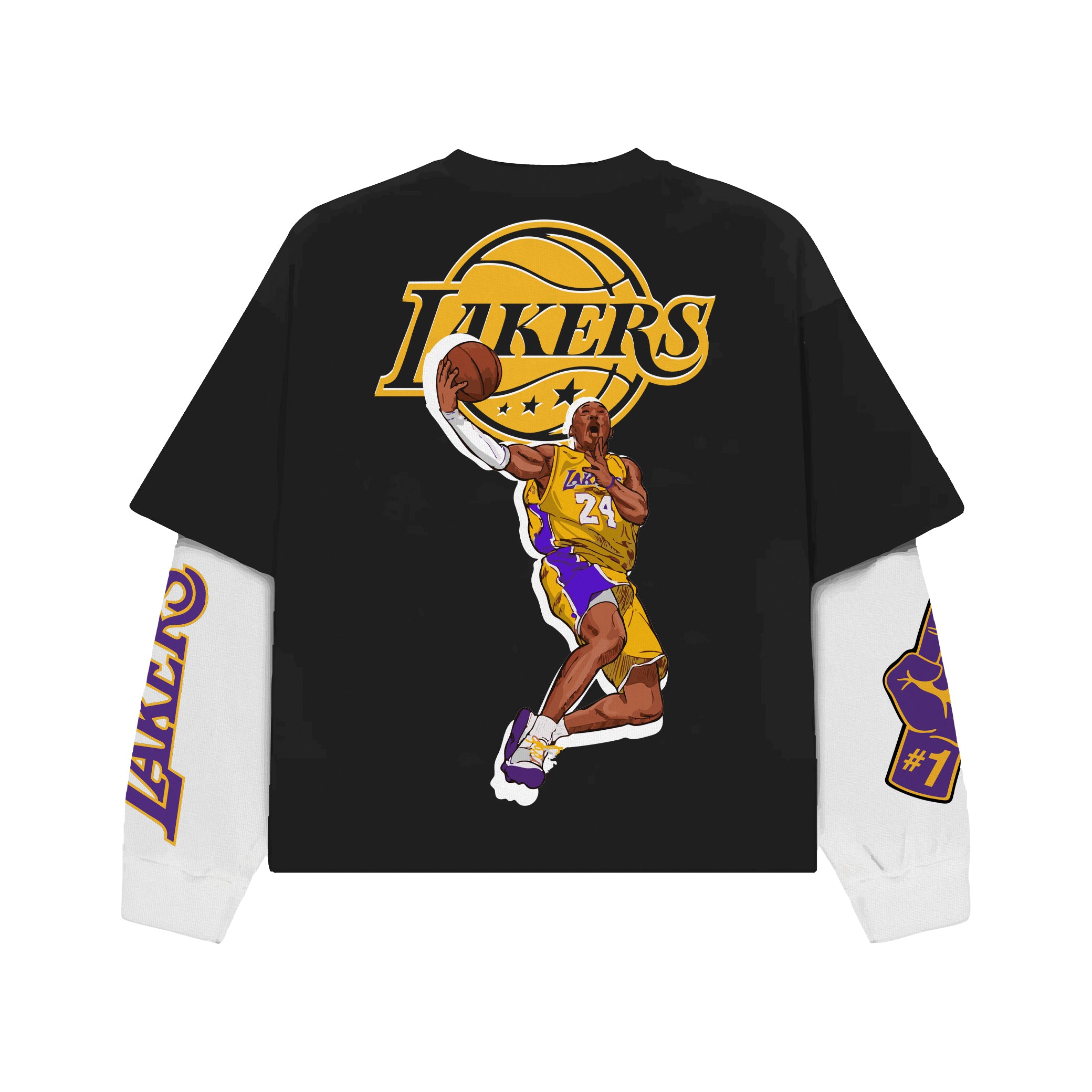 Royal 23 Star Layered Full Sleeve Tee