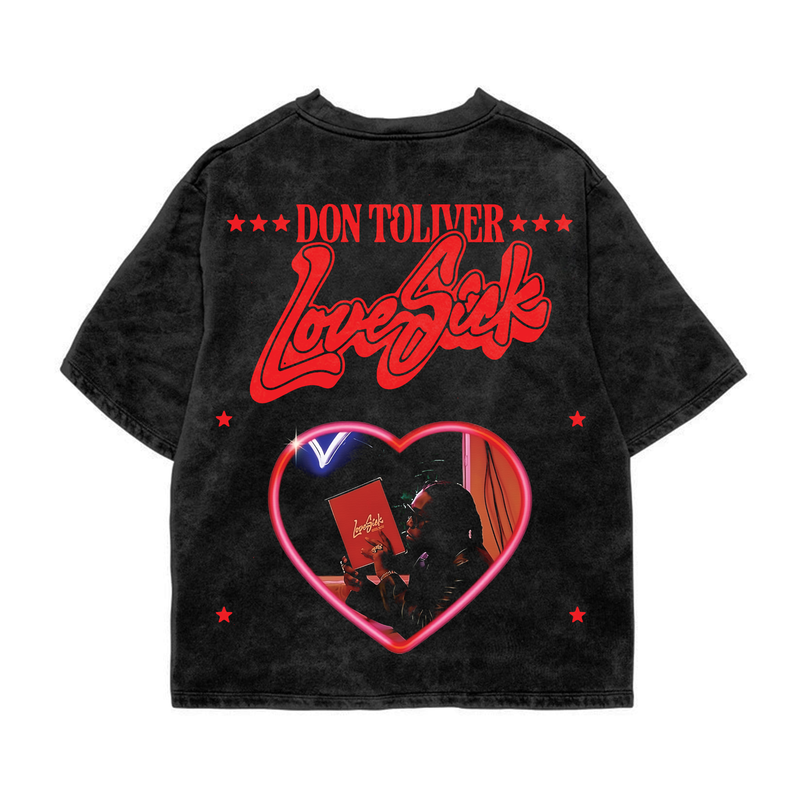 Love Sick Oversized Tee