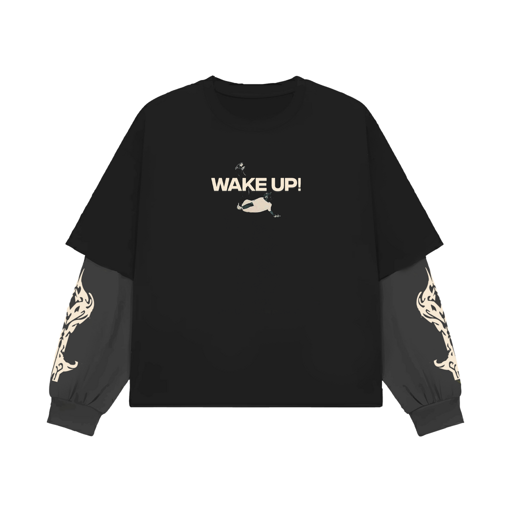 Die Lit Oversized Long Sleeve Tee