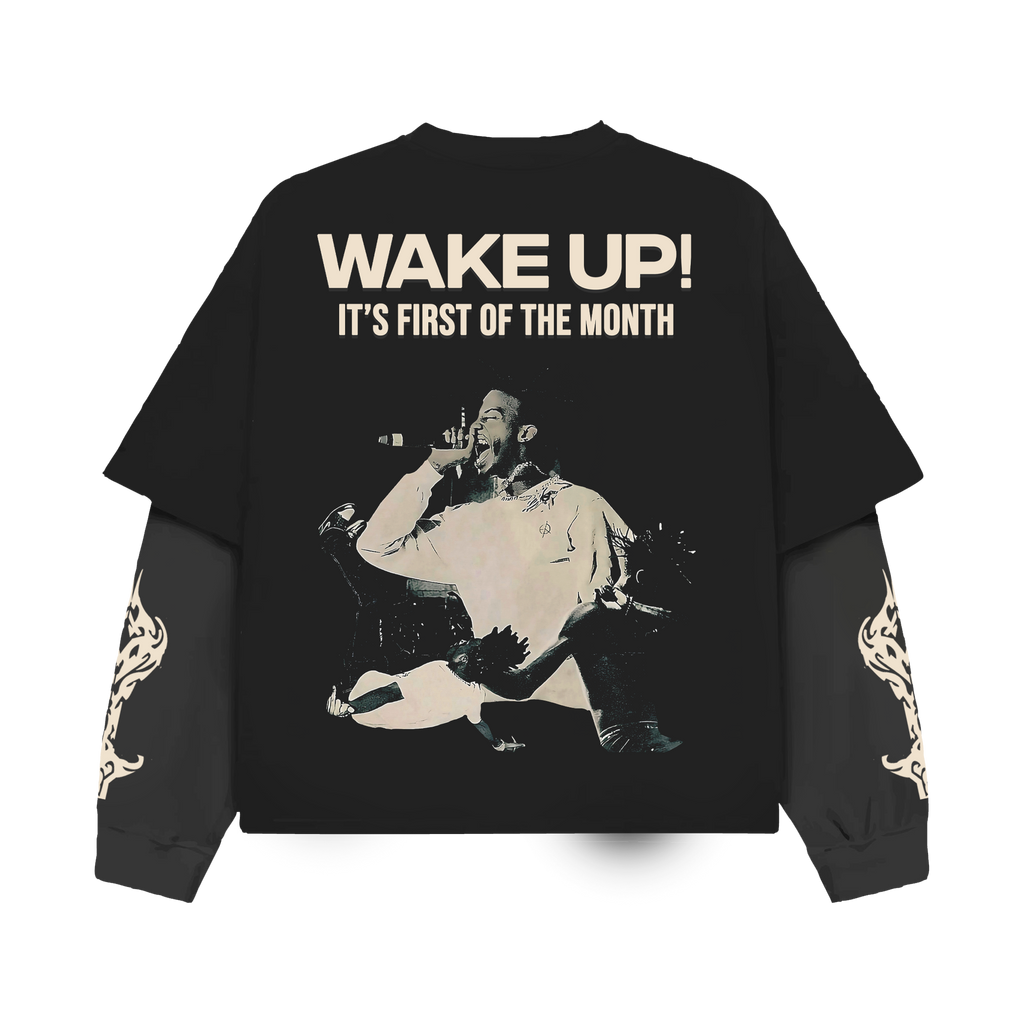 Die Lit Oversized Long Sleeve Tee