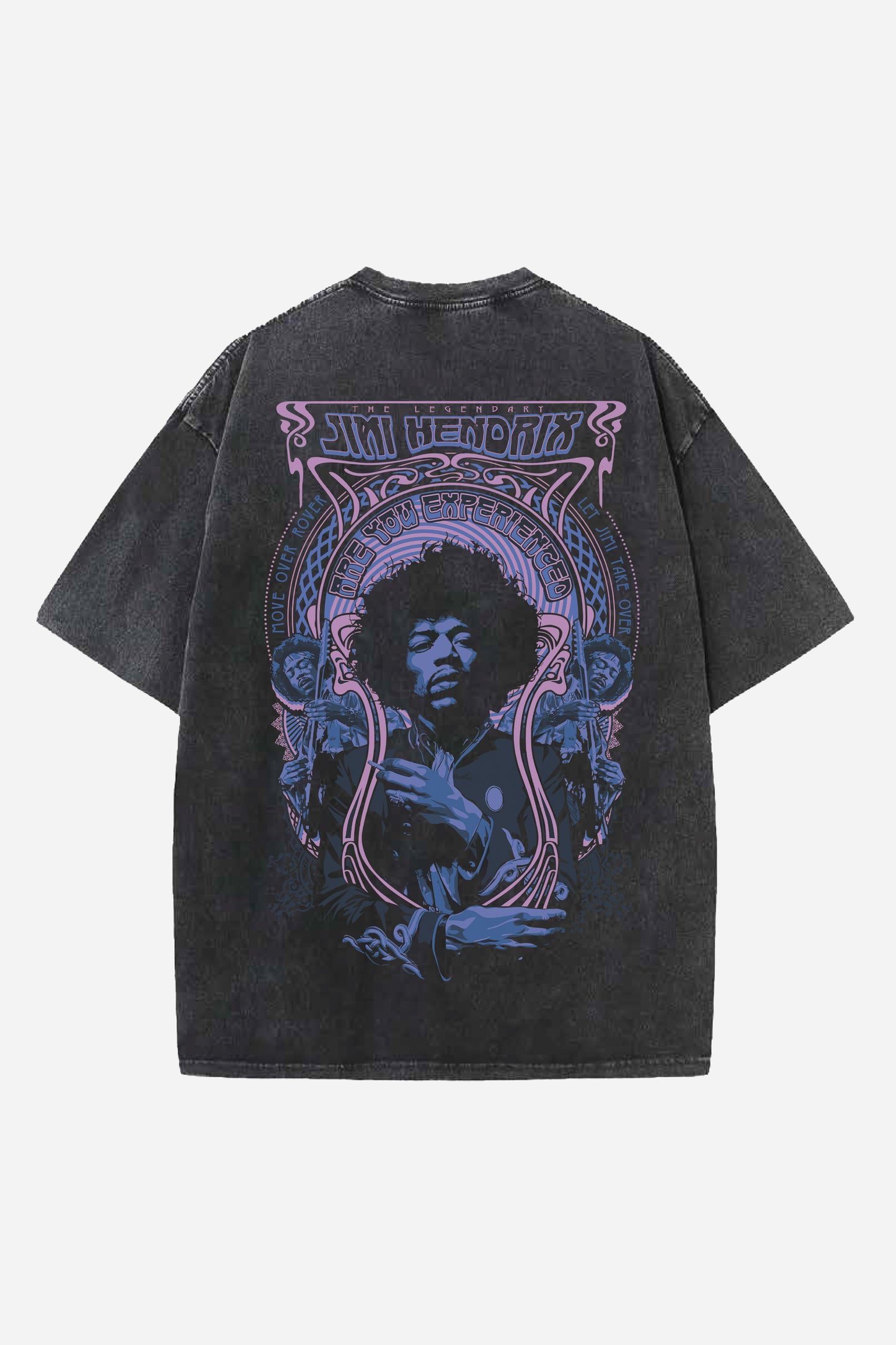 Jimi Hendrix Designed Oversized T-shirt