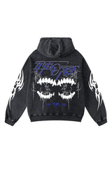Curse Designed Oversized Hoodie