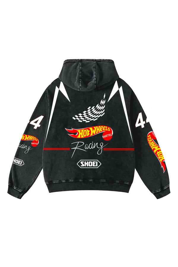 Hotwheels Designed Oversized Hoodie
