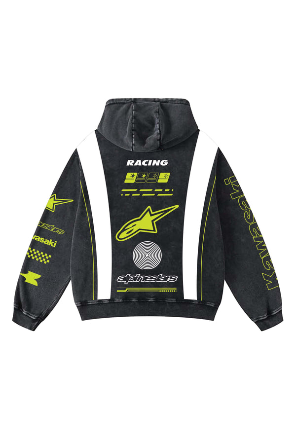 Alpinestars X Kawasaki Designed Oversized Hoodie