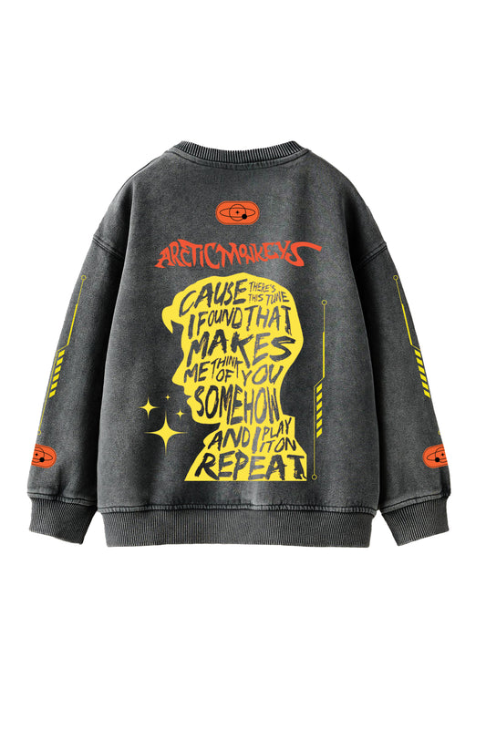 Arctic Monkeys Designed Oversized Sweatshirt 02