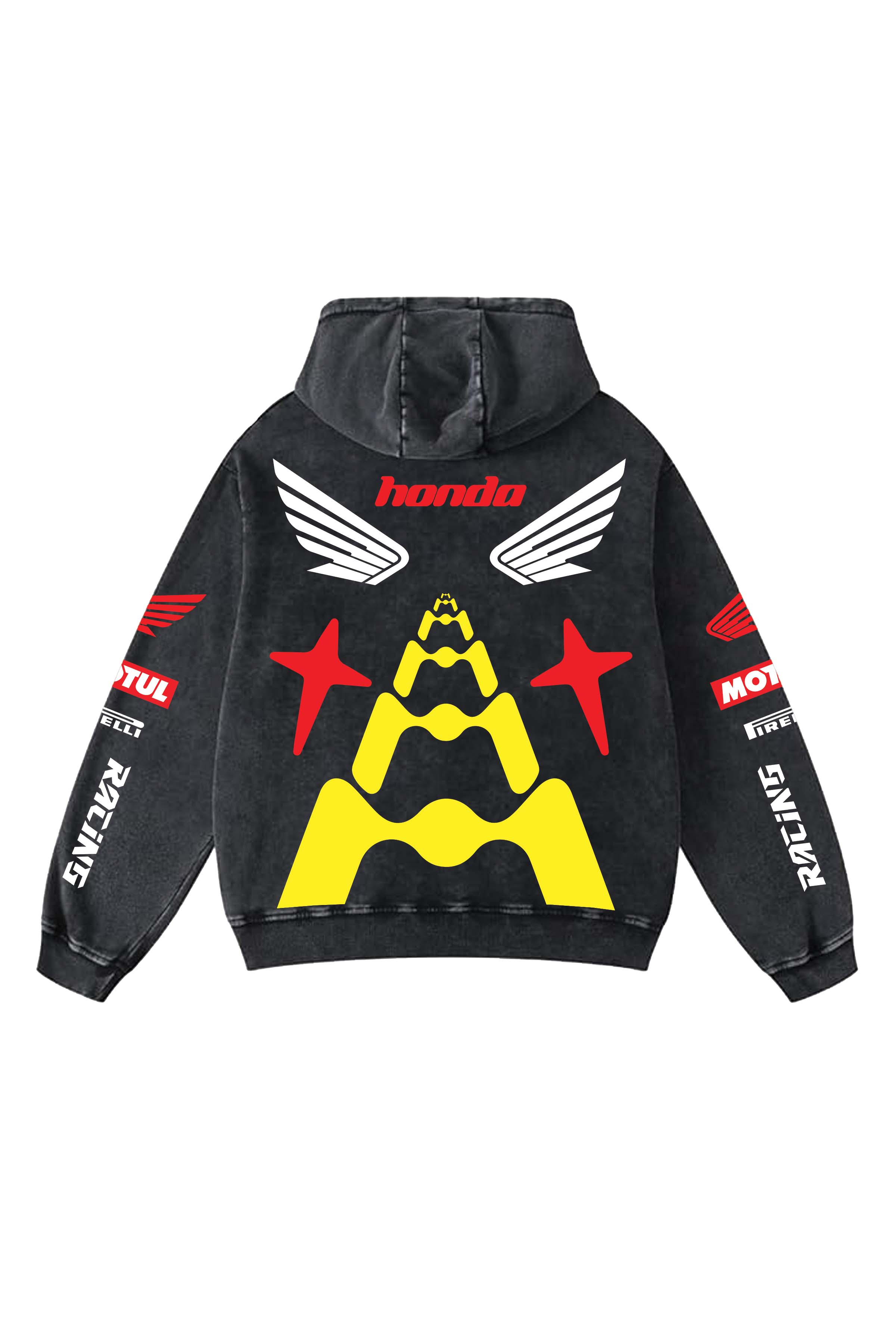 Honda Racing Designed Oversized Hoodie