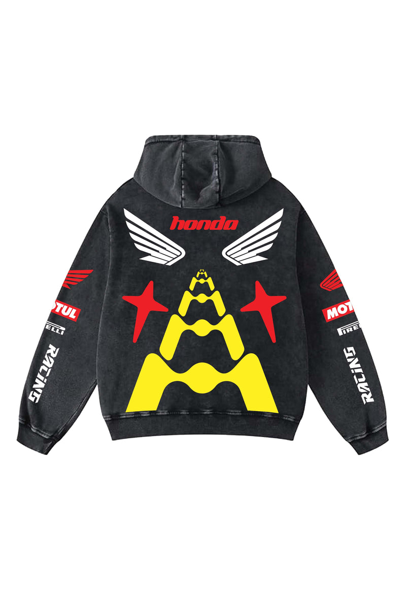 Honda Racing Designed Oversized Hoodie