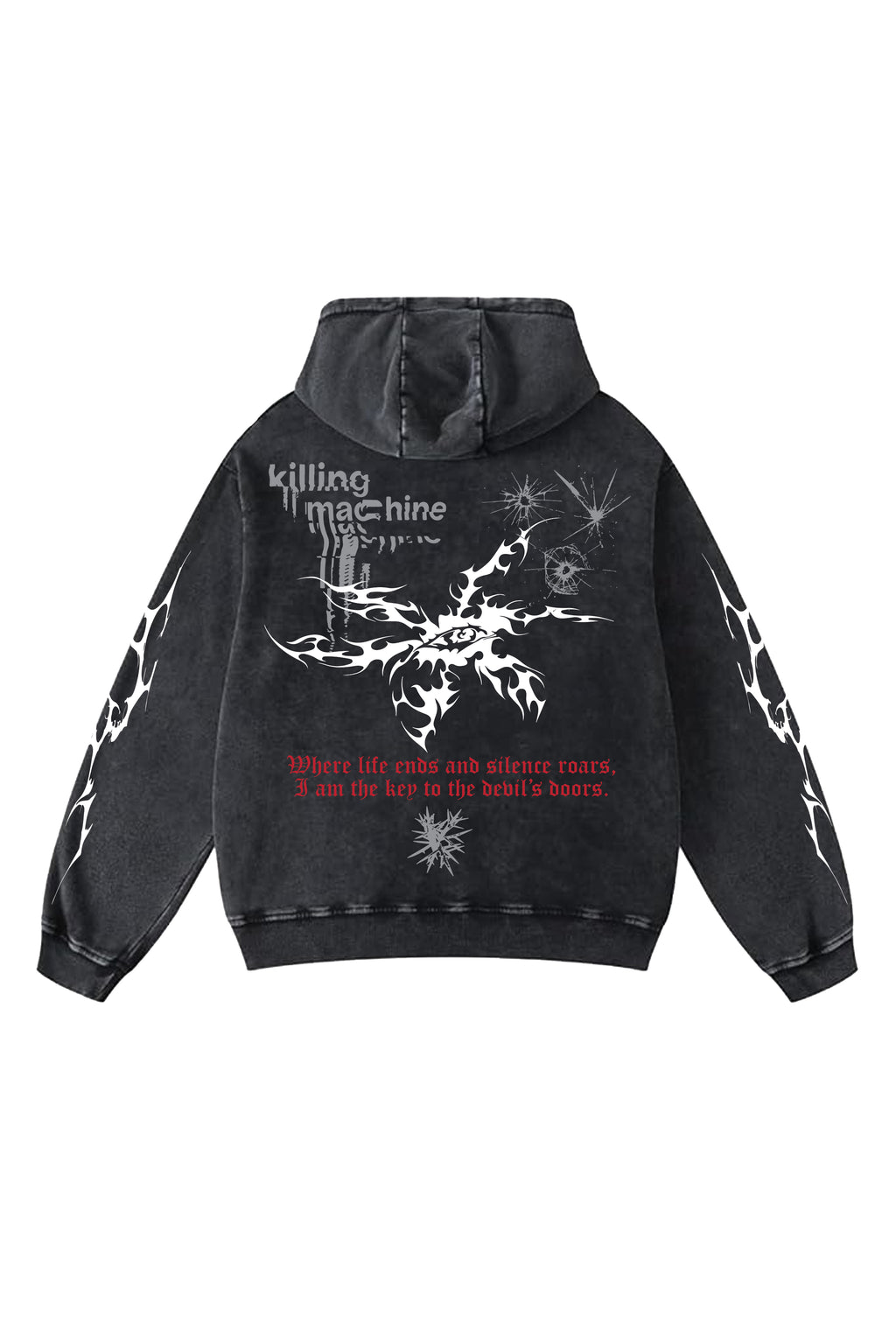 Hellspawn Designed Oversized Hoodie