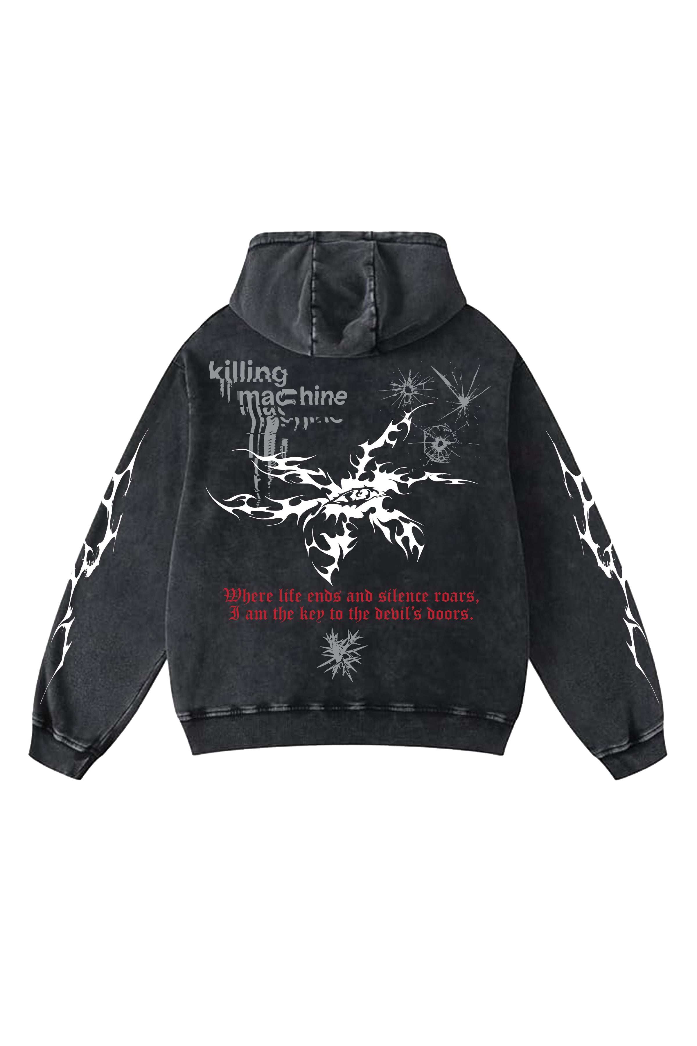 Hellspawn Designed Oversized Hoodie