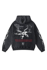Hellspawn Designed Oversized Hoodie
