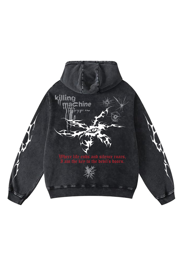 Hellspawn Designed Oversized Hoodie