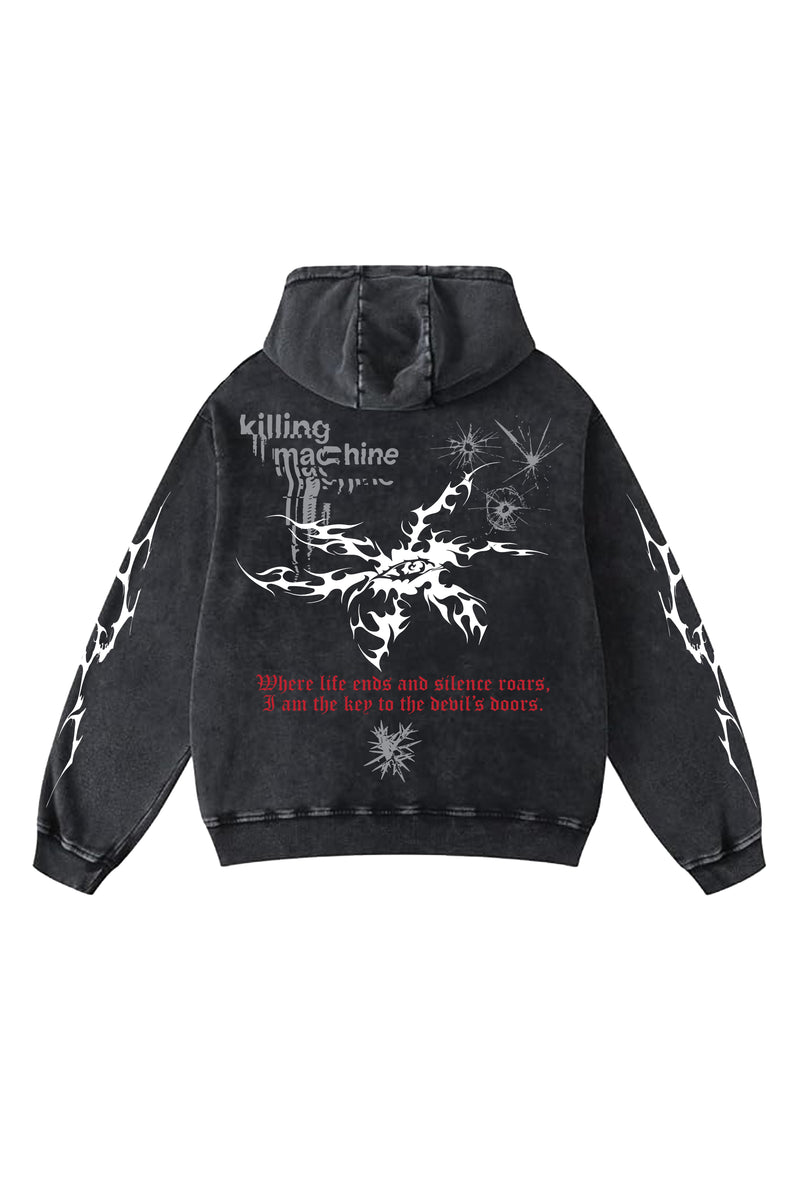 Hellspawn Designed Oversized Hoodie