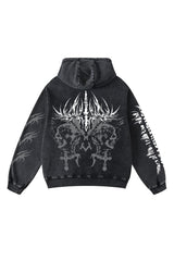 Infernal Designed Oversized Hoodie