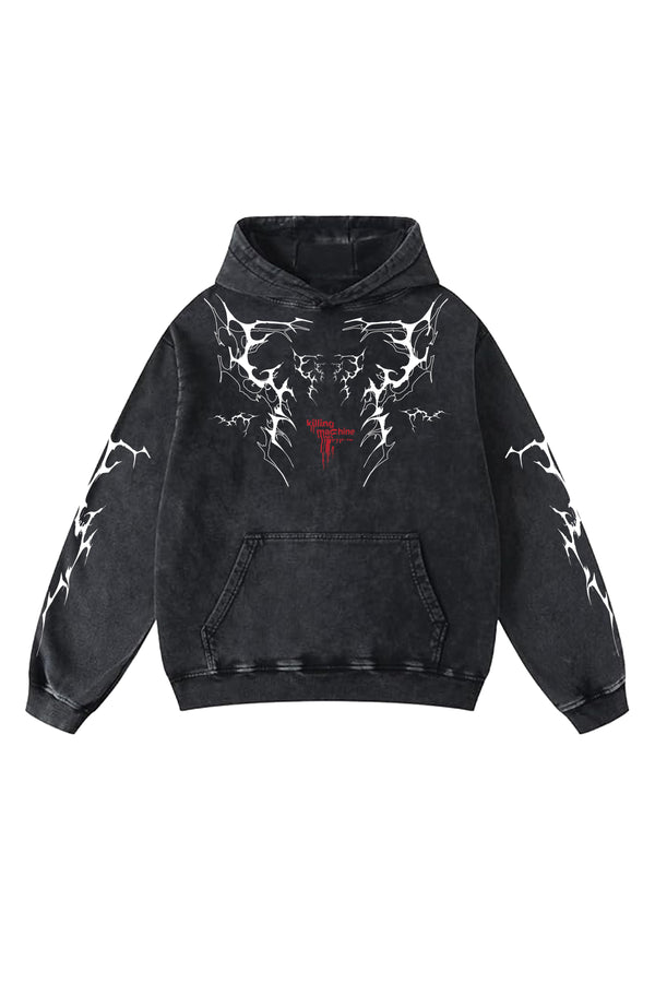 Hellspawn Designed Oversized Hoodie